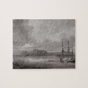 View of Rio de Manila (lithograph) Jigsaw Puzzle
