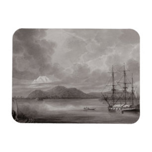 View of Rio de Manila (lithograph) Magnet
