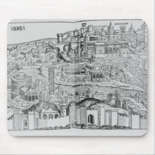 View of Rome, 1493 Mouse Pad