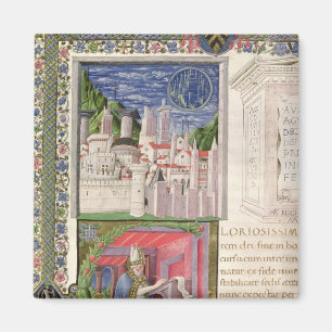 View of Rome as the City of God Magnet