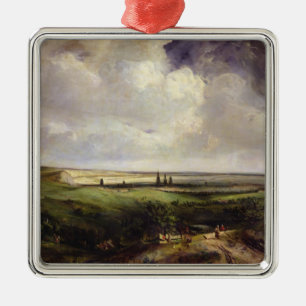 View of Rouen, 1831 Metal Ornament