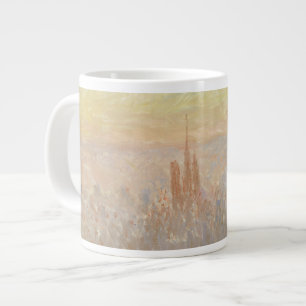 View of Rouen, 1892 (oil on canvas) Large Coffee Mug