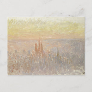 View of Rouen, 1892 (oil on canvas) Postcard