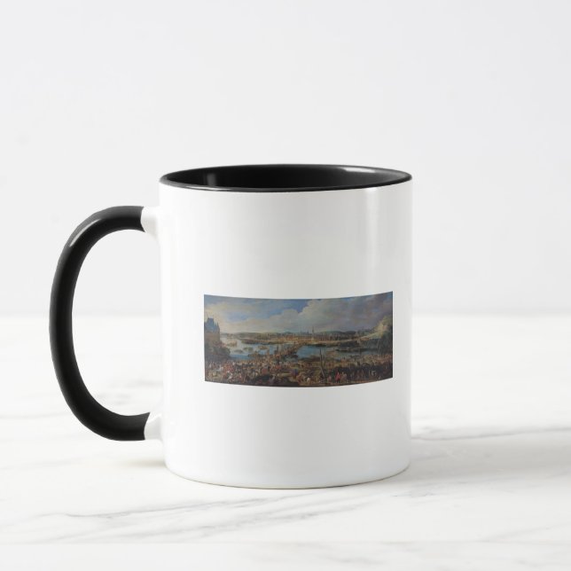 View of Rouen from Saint-Sever, c.1715-20 Mug (Left)