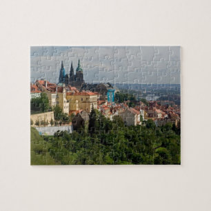 View of Saint Vitus's Cathedral, Prague, Czech Jigsaw Puzzle