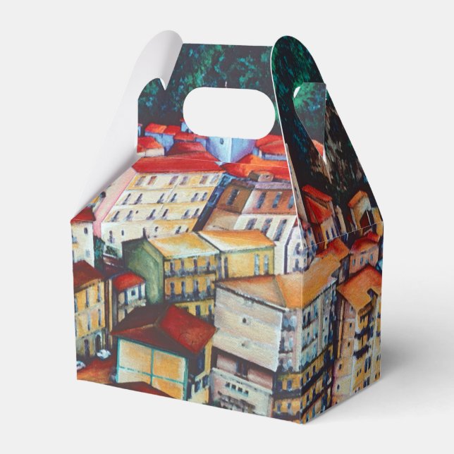 View of San Chirico, Italy Favour Box (Front Side)