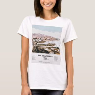 View Of San Francisco, 1849 T-Shirt