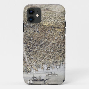 View Of San Francisco, 1878 iPhone 11 Case