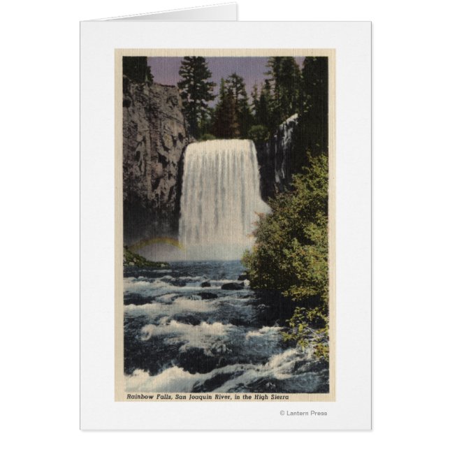 View of San Joaquin River & Rainbow Falls (Front)
