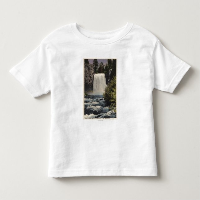 View of San Joaquin River & Rainbow Falls Toddler T-Shirt (Front)