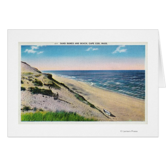 View of Sand Dunes and the Beach (Front Horizontal)