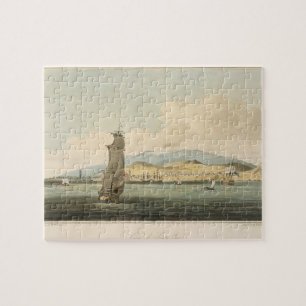 View of Santa Cruz, plate 3 from 'A Voyage to Coch Jigsaw Puzzle