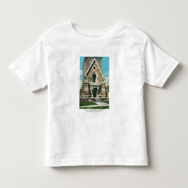 View of Saratoga Battle Monument Toddler T-Shirt (Front)