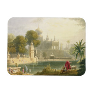 View of Sassoor in the Deccan, from Volume II of ' Magnet