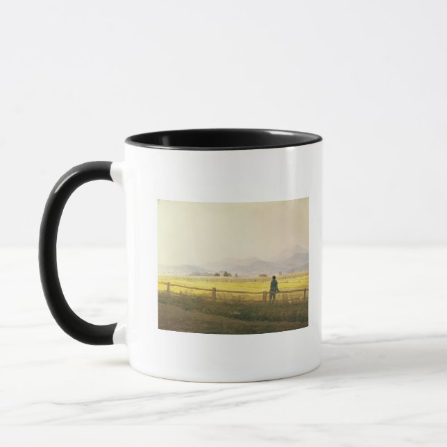 View of Schmiedebergerkamm, c.1837 Mug (Left)
