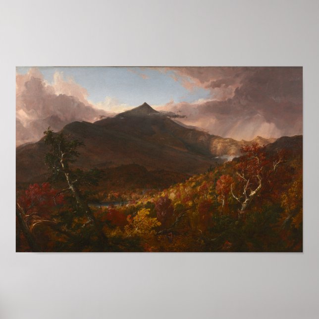 View of Schroon Mountain, NY — Thomas Cole Poster (Front)