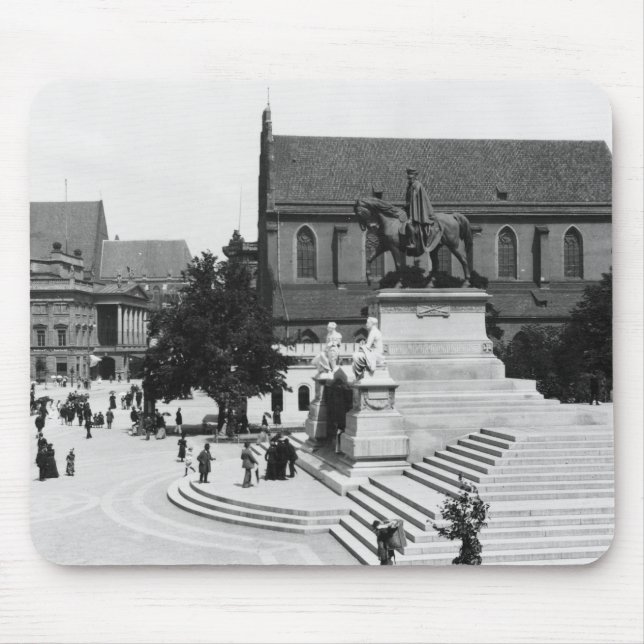 View of Schweidnitz, Breslau  Poland, c.1910 Mouse Pad (Front)