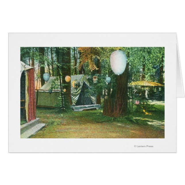 View of Scotts Camp, RedwoodsRussian River, CA (Front Horizontal)