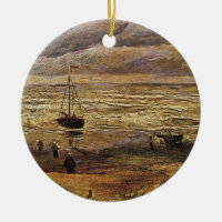View of Sea at Scheveningen by Vincent van Gogh