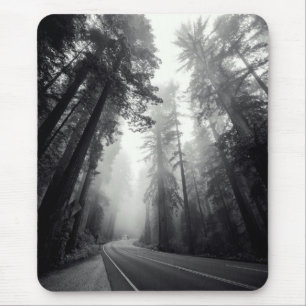 View Of Sequoia Trees In Forest Mouse Pad