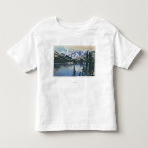 View of Shadow Lake, Sierra Nevada Mountains Toddler T-Shirt