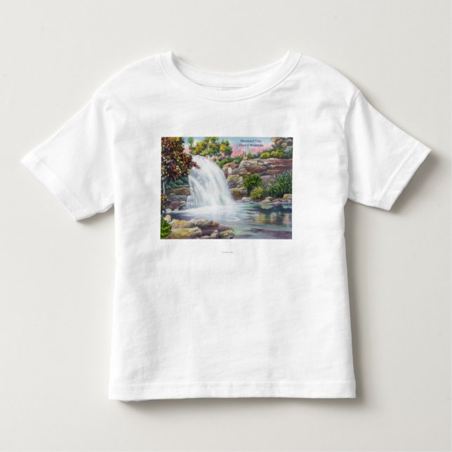 View of Shinglekill Falls Toddler T-Shirt (Front)