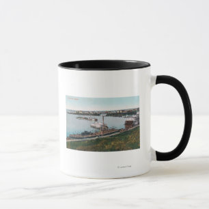 View of Ships in the DockSt. Michael, AK Mug