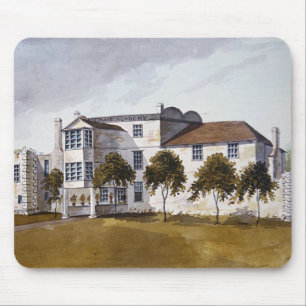 View of Sir Noel de Caron's House, 1809 Mouse Pad