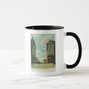 View of Skyscrapers that Survived 1906 Mug