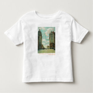View of Skyscrapers that Survived 1906 Toddler T-Shirt