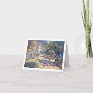 View of South of France Note Card