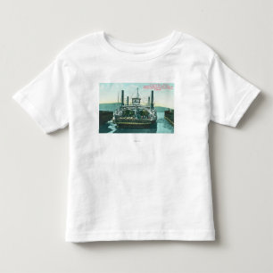 View of SP Ferry Boat Solano in Dock 2 Toddler T-Shirt
