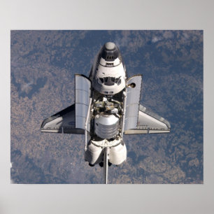 View of Space Shuttle Discovery from ISS (STS-114) Poster