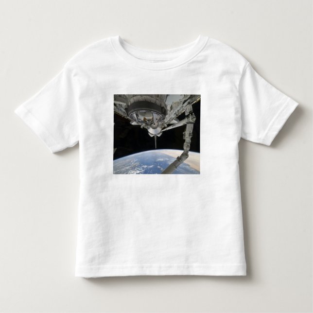 View of Space Shuttle Discovery Toddler T-Shirt (Front)