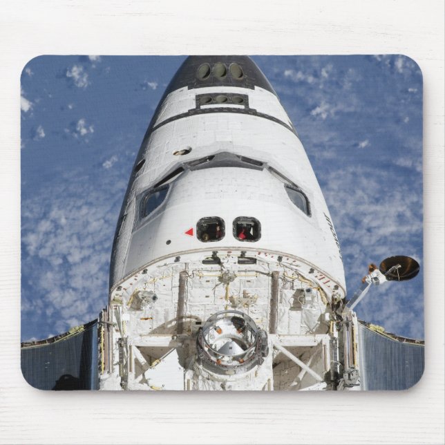 View of space shuttle Endeavour's crew cabin Mouse Pad (Front)