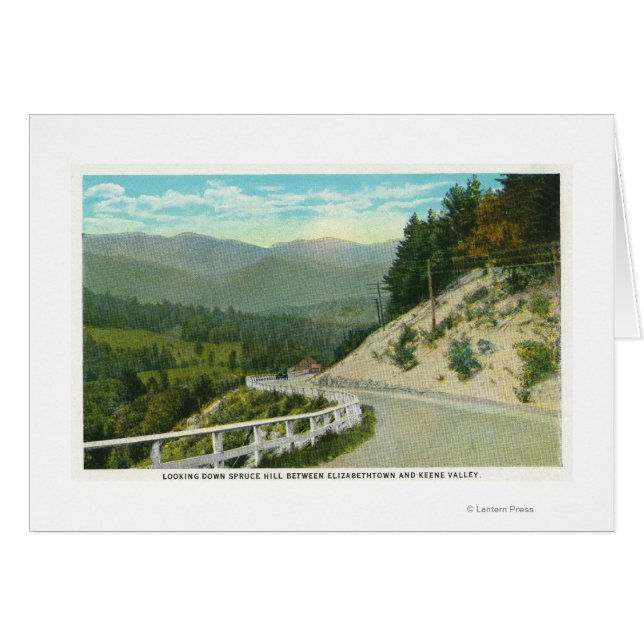 View of Spruce Hill before Keene Valley (Front Horizontal)