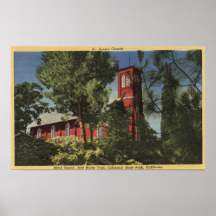 View of St. Anne's Church (1856) Poster