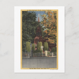 View of St. James Episcopal Church Postcard