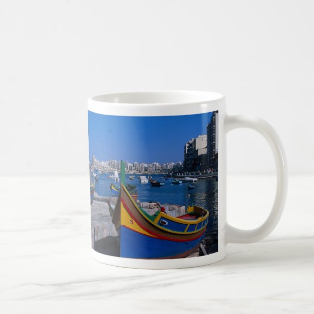 View of St. Julian, Malta Coffee Mug (Right)
