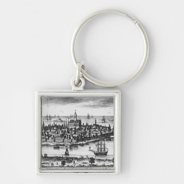 View of St. Malo Key Ring (Front)