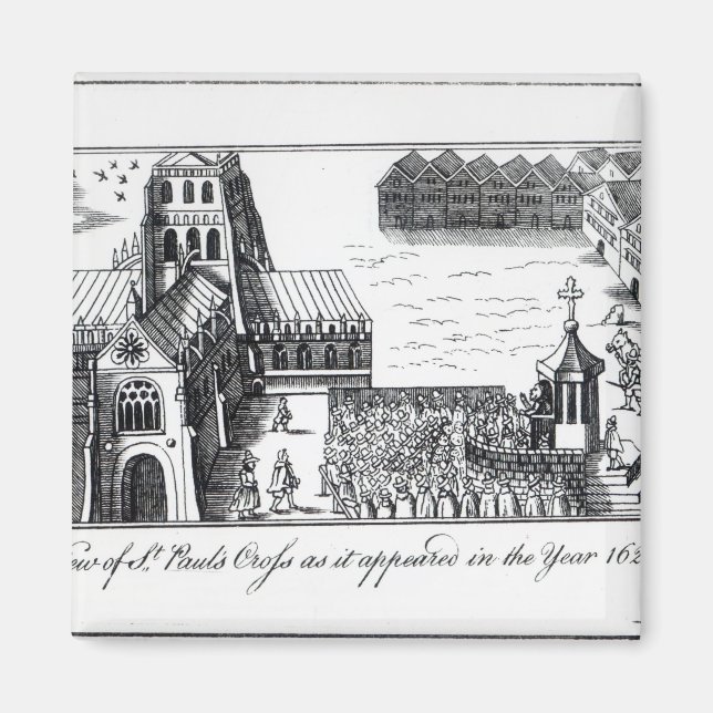 View of St. Paul's Cross Magnet (Front)