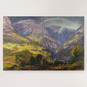 View of Stalheim in Norway Jigsaw Puzzle