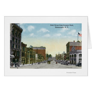View of State Street from Crescent Park