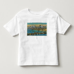 View of Swimmers at the Washington Baths Toddler T-Shirt