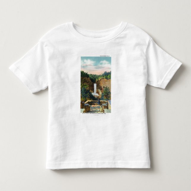 View of Taughannock Falls # 2 Toddler T-Shirt (Front)