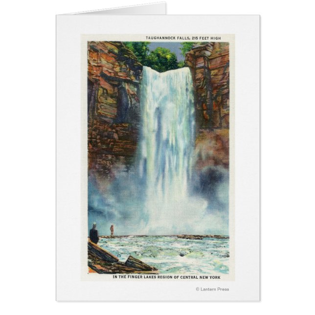 View of Taughannock Falls from the Bottom (Front)