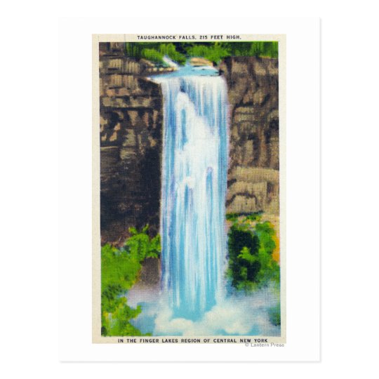 View of Taughannock Falls Postcard