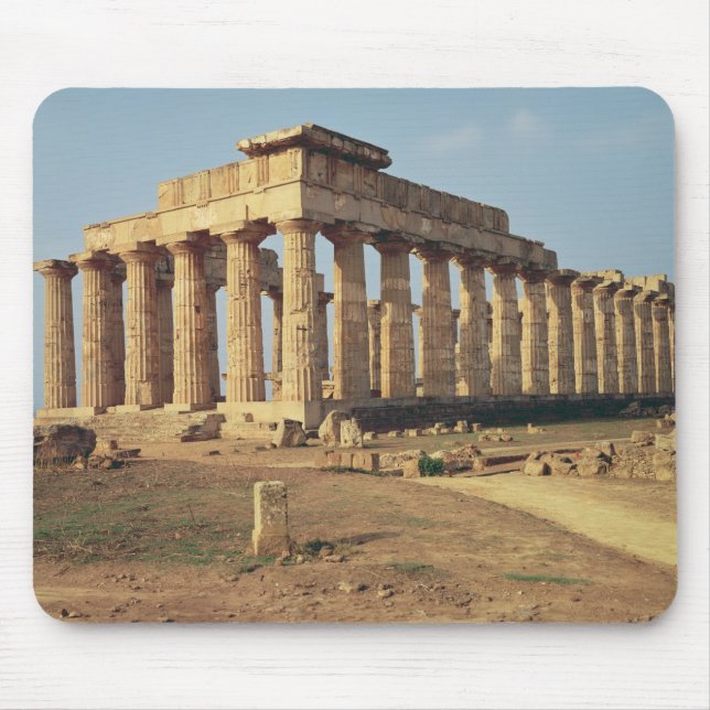 View of Temple E, c.490-480 BC Mouse Pad (Front)