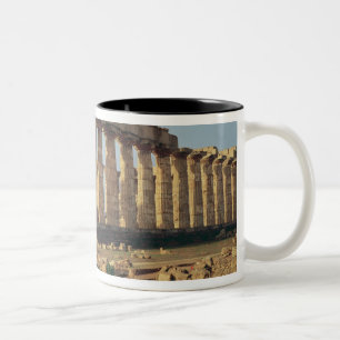 View of Temple E, c.490-480 BC Two-Tone Coffee Mug