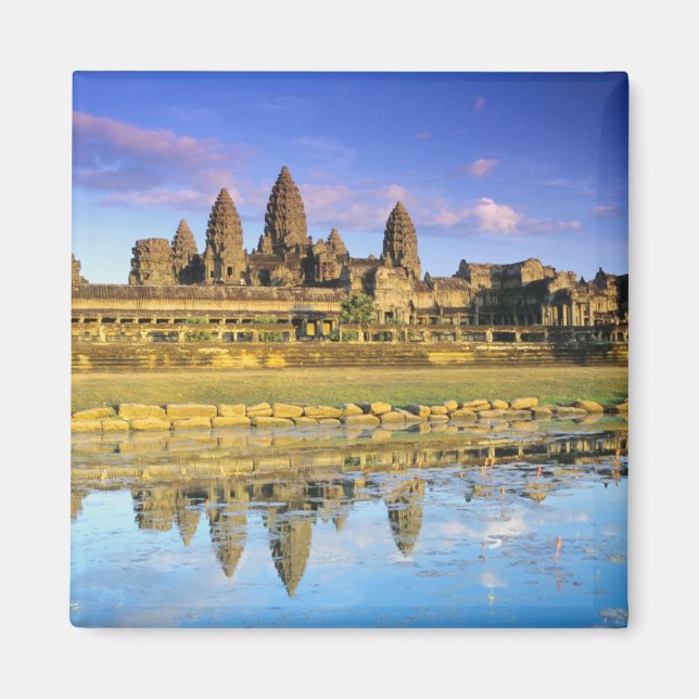 View Of Temple From Front Magnet (Front)